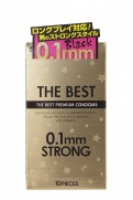 THE BEST CONDOM STRONG - 10pcs (ザ・ベストコンドーム　ストロング - 10個入)