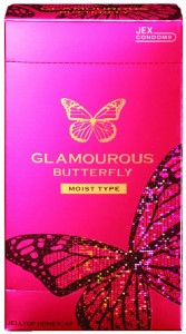 Glamourous Butterfly Moist type - 12pcs (グラマラスバタフライ（モイスト）12個入）