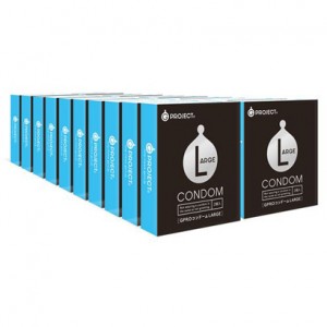 G-project Condom Large 40pcs (GPROコンドーム Large - 40個入)