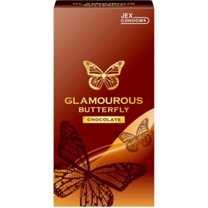 Glamourous Butterfly Chocolate - 6 PCS (グラマラスバタフライ（チョコレート）6個入)