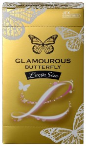 Glamourous Butterfly Large 6pcs (グラマラスバタフライ Lサイズ 6個)