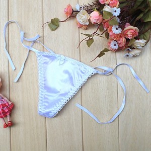 綁繩內褲 - 白色 (ザ・パンティ（ひも）ホワイト)