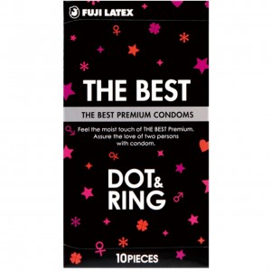 THE BEST CONDOM BLACK - 10pcs (ザ・ベストコンドーム　ブラック - 10個入)
