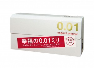Sagami Original 0.01 5pcs (相模安全套 0.01 - 5個)